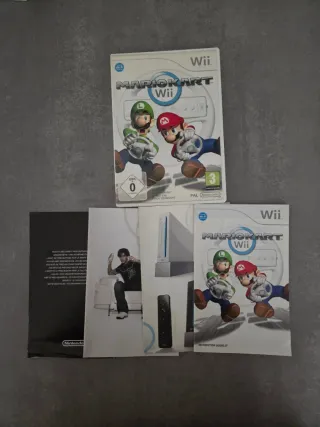 Lotto 5 Giochi Nintendo Wii - Mario Kart, Galaxy,