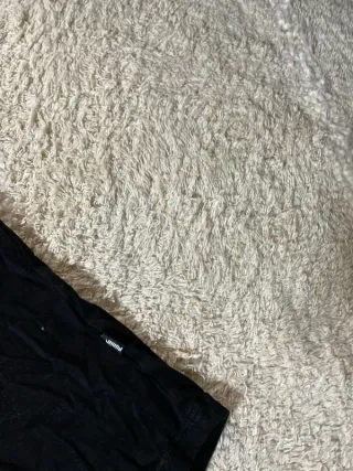 Camiseta Puma Negra Logo Blanco Talla XL