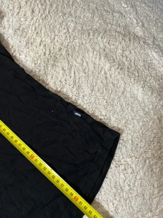 Camiseta Puma Negra Logo Blanco Talla XL