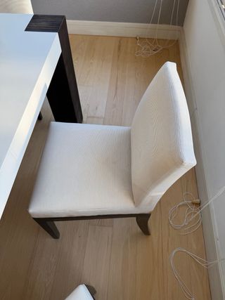 Juego de 8 sillas de comedor usado