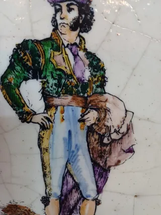 ANTIGUOS AZULEJOS CERÁMICA, GOYESCA Y REGIONAL