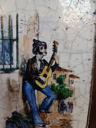 ANTIGUOS AZULEJOS CERÁMICA, GOYESCA Y REGIONAL