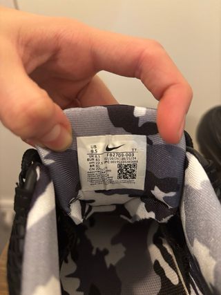 Nike Air Max 95 x Corteiz Negras sin estrenar.