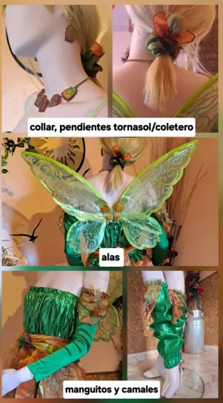 Disfraz CAMPANILLA Disney Talla Única