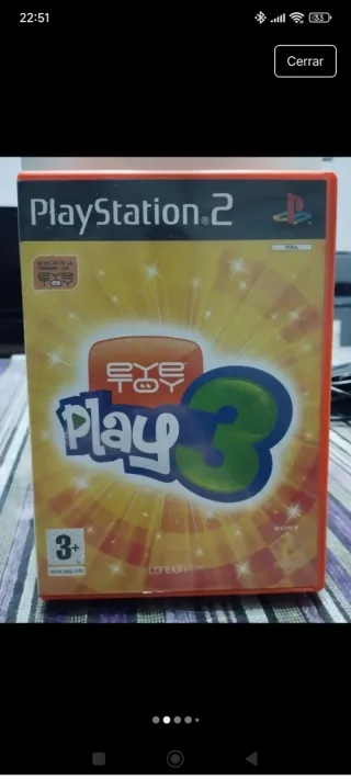Lote EyeToy Play 1,2,3 sport y spy toy + 2 camaras