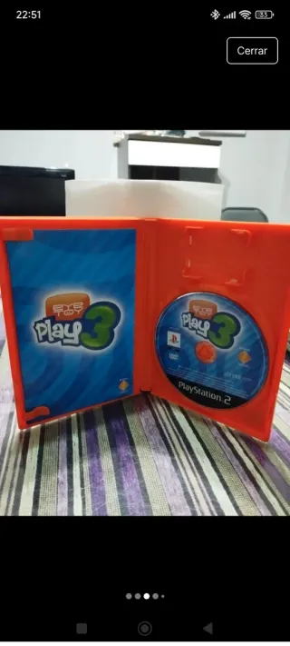 Lote EyeToy Play 1,2,3 sport y spy toy + 2 camaras