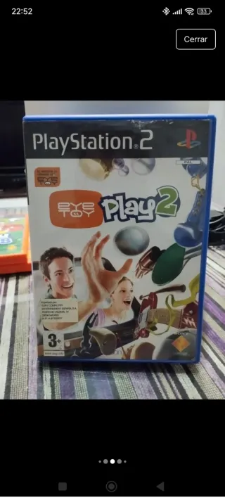 Lote EyeToy Play 1,2,3 sport y spy toy + 2 camaras