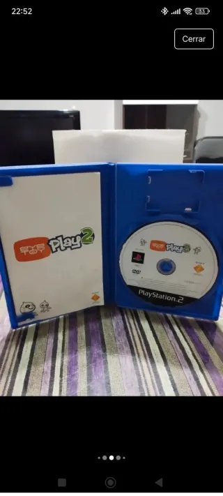 Lote EyeToy Play 1,2,3 sport y spy toy + 2 camaras