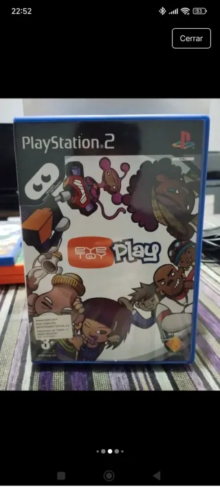 Lote EyeToy Play 1,2,3 sport y spy toy + 2 camaras