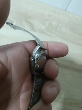 Reloj Orient Mujer Plata y Blanco