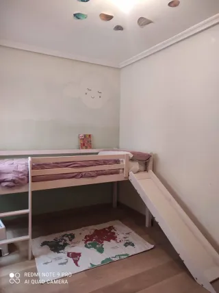 Cama infantil blanca