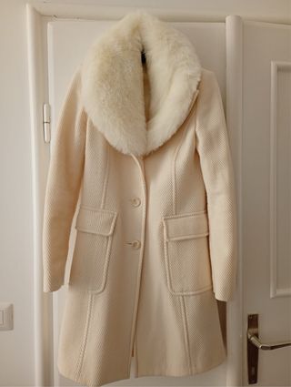 Cappotto Sisley con collo staccabile Tg 42