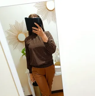 Maglia donna fantasia geometrica