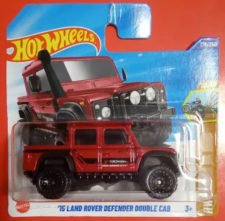 Hot Wheels '15 Land Rover Defender Doble Cab
