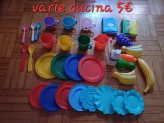 Set cucina giocattolo 5€