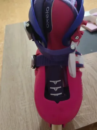 Patines niña Oxelo Talla 26-28 Rosa/Azul