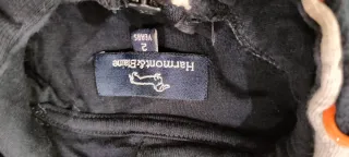 Felpa neonato multicolore con cappuccio