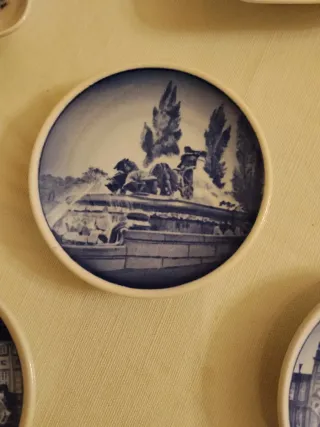 5 Piatti in Porcellana Royal Copenhagen