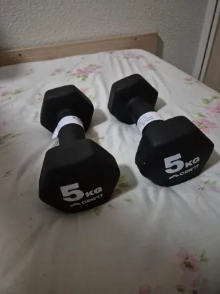 Pareja Mancuernas 5kg