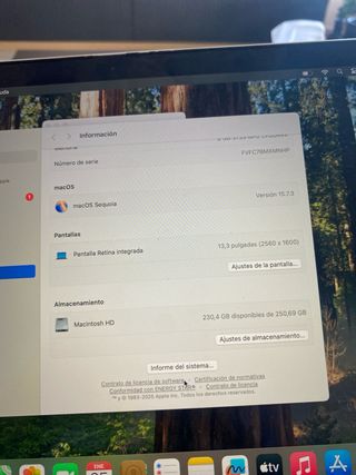 Macbook Air 2020 Plata
