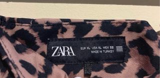 Pantalón estampado leopardo talla XL