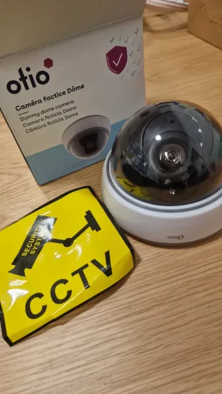 Cámara Vigilancia Ficticia Otio Domo