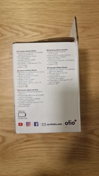 Cámara Vigilancia Ficticia Otio Domo