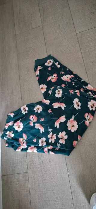 Conjunto pijama floral mujer