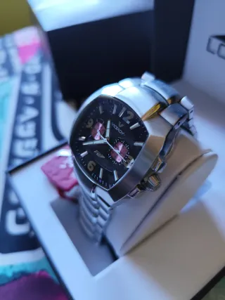 Reloj Viceroy F1 Negro y Plateado cronógrafo