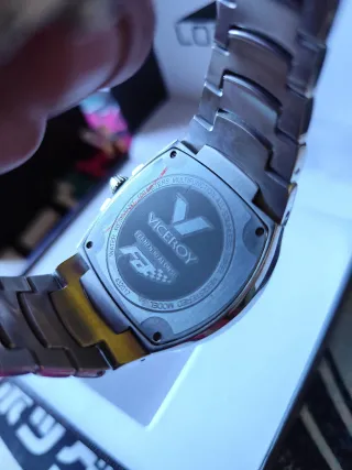 Reloj Viceroy F1 Negro y Plateado cronógrafo