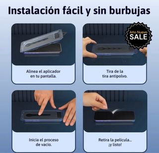 Protector Pantalla EvoTech 3 en 1 iPhone 16 Pro/17