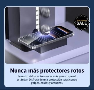 Protector Pantalla EvoTech 3 en 1 iPhone 16 Pro/17