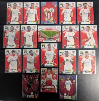 18 Cromos Liga 2025-2026 Adrenalyn Sevilla F.C.