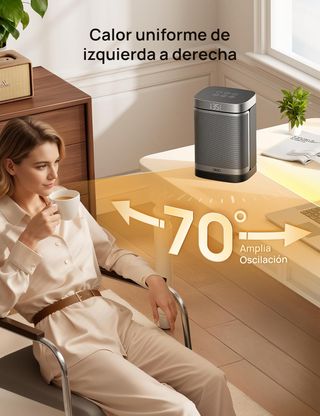 Calefactor Dreo Atom One 3 Modos