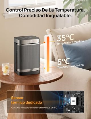 Calefactor Dreo Atom One 3 Modos
