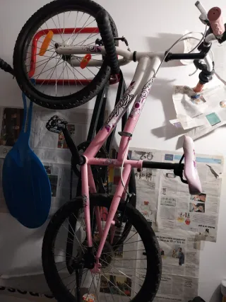 Bicicleta infantil rosa