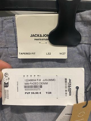 Pantalón Jack&Jones chico talla 27/32