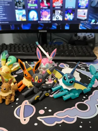 Evoluciones Eevee Mega Bloques Compatible con Lego
