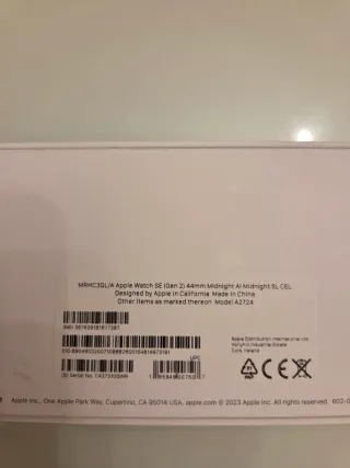 Apple Watch SE 2ª Gen GPS