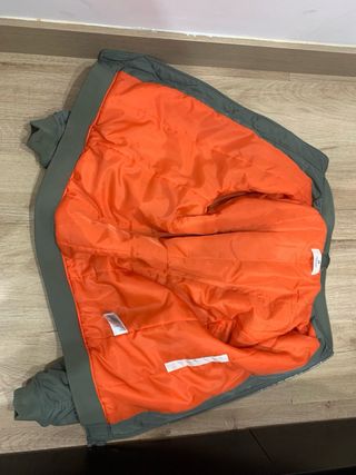 Chaqueta bomber verde militar