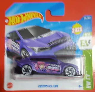 Hot Wheels Custom Kia EV6 Morado 2025