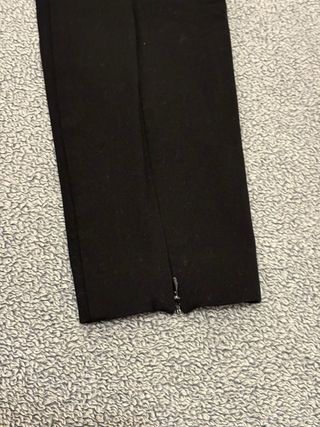 Pantalon recto zara negro / m