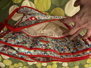 Bolsa para silla de bebé con mariquita