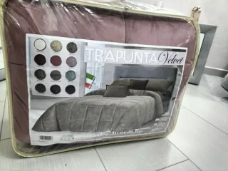 Piumone singolo Velvet Cipria