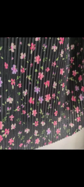 Blusa floral manga larga