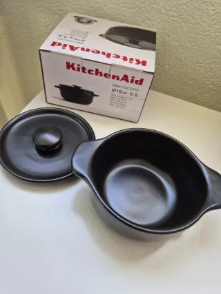 Mini Cocotte KitchenAid 10cm Preta