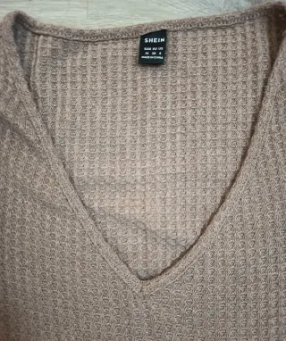 Blusa mujer manga larga peplum