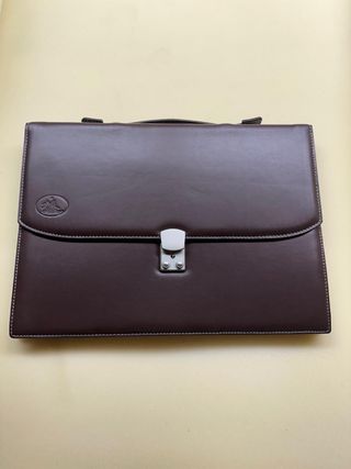 Maletín Piel Vacuno Ubrique Marrón