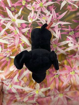 Peluche Perro Salchicha Negro y Marrón