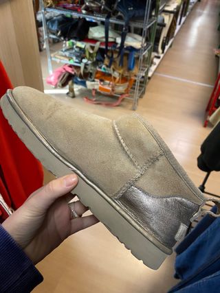 UGG Ultra Mini Sabbia Oro Donna Tg 40